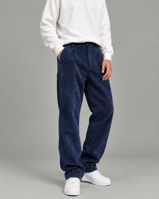 Siena Fitilli Oversize Kadife Pantolon
