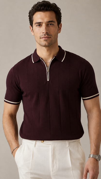 Portofino Fermuarlı Polo