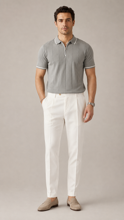 Portofino Fermuarlı Polo