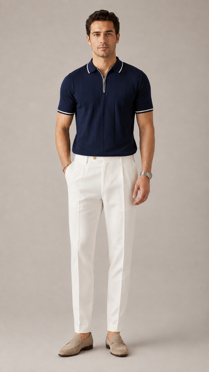 Portofino Fermuarlı Polo